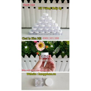 Combo 100 hủ đựng kem Vuông 5g - 160.000