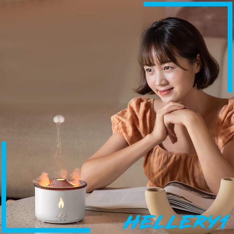 1 Máy Phun Sương Tạo Độ Ẩm Bằng Sóng Siêu Âm Có Đèn Ngủ Cho Phòng Khách / Văn Phòng