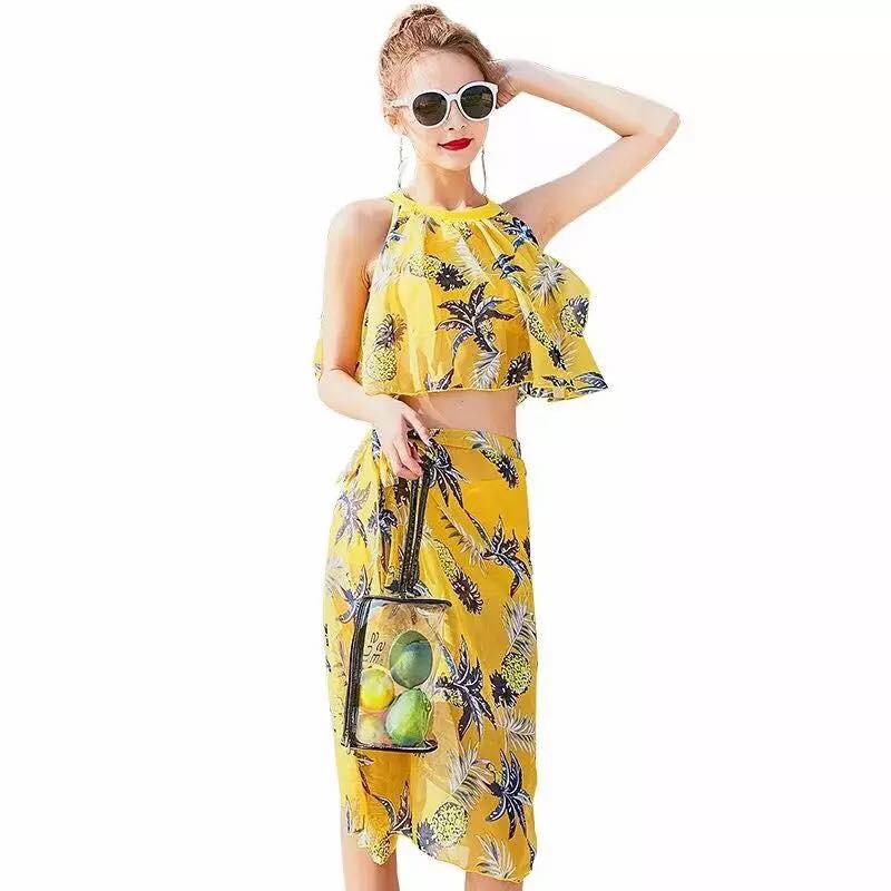 Combo 2 bikini đi biển trắng sọc | BigBuy360 - bigbuy360.vn