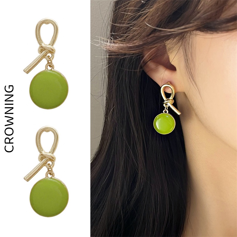 Hoa tai bạc s925 màu sắc đơn giản dễ phối đồ thời trang xuân hè cho nữ G020