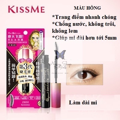 Mascara kiss me hàng auth chống nước dày mi dài mi và tạo mi cong, chuốt mi kiss me niềm tự hào của bạn NMS001 | BigBuy360 - bigbuy360.vn