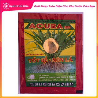 Thuốc Điều Hoà Sinh Trưởng ACURA 15ml/Gói- Tốt Rễ, Nõn Lá, Giúp Cây Lúa Ra Ngót Nhanh, Đẻ Nhánh Nhiều, Hạt Chắc