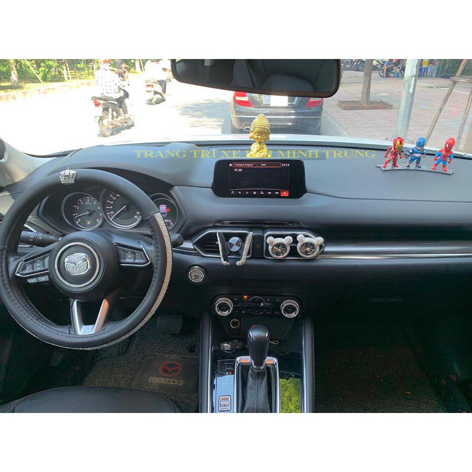 Set giá đỡ điện thoại trên ô tô đính đá cao cấp  ( Kèm Video ) ⚡️ Phụ Kiện Trang Trí Xe Hơi Cao Cấp | BigBuy360 - bigbuy360.vn