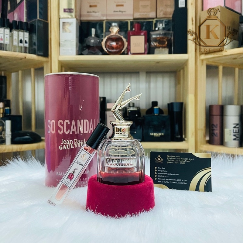 [K Perfume Chính Hãng] Nước Hoa Nữ JPG So Scandal EDP | Thế Giới Skin Care