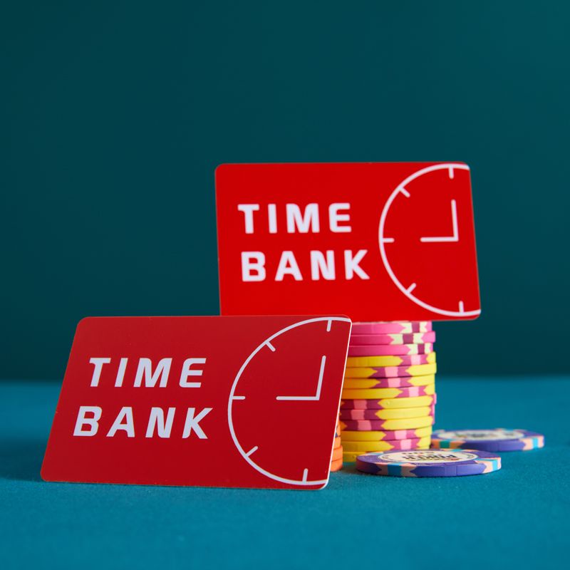 Thẻ thời gian Time Bank dùng trong Poker