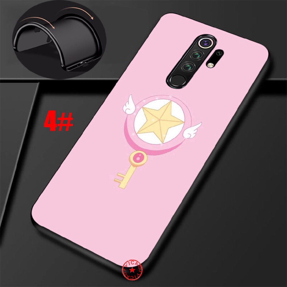 Ốp điện thoại bằng silicon mềm hình thủ lĩnh thẻ bài Sakura AC3 cho Xiaomi Redmi Note 8 7 6 5 Pro 5A Prime