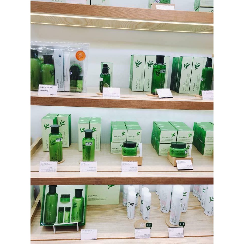 Xịt Khoáng Innisfree Trà Xanh Green Tea Mineral Mist mẫu mới 2018