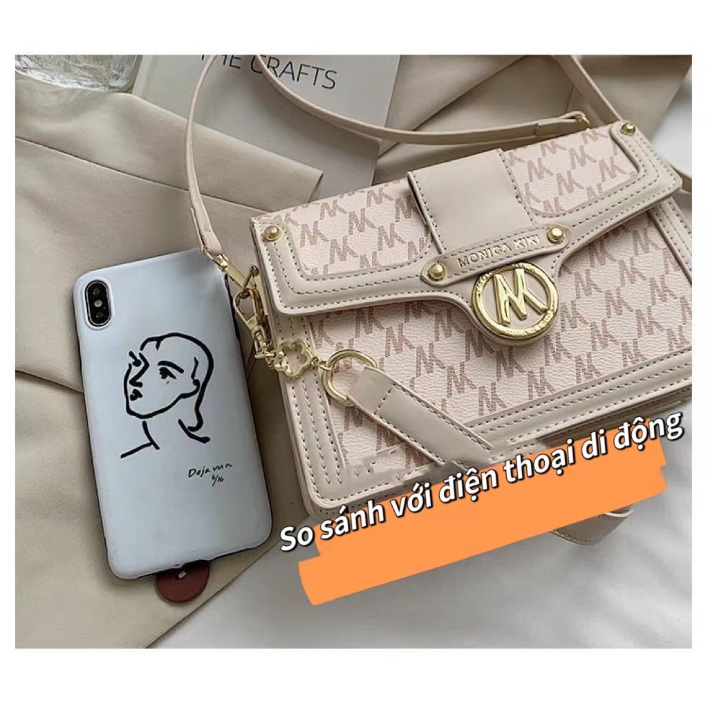 Túi kẹp nách/ Túi đeo vai nữ dáng vuông thời trang  phong cách Nhật Hàn túi xách