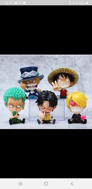 Mô hình One Piece team mũ rơm