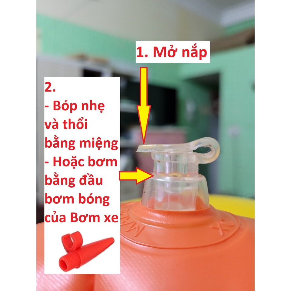 Ghế hơi tập ngồi cho bé hình vịt - 𝐂𝟏𝟒