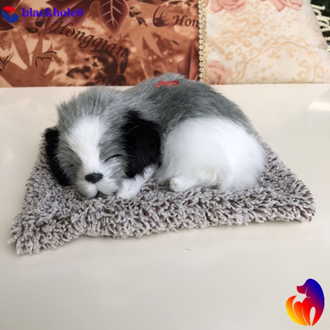 Thú Nhồi Bông Than Tre Hoạt Tính Hình Chú Chó Đáng Yêu Trang Trí Xe Hơi