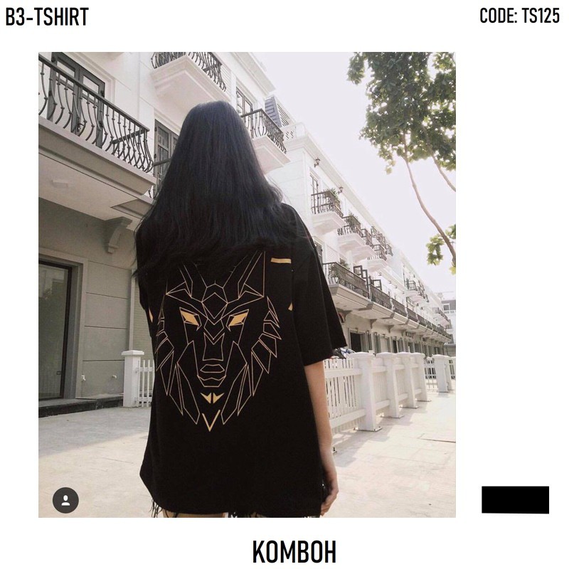 Áo Thun Tay Lỡ KOMBOH Dáng Rộng Unisex Ulzzang, Áo Phông Nam Nữ HADES