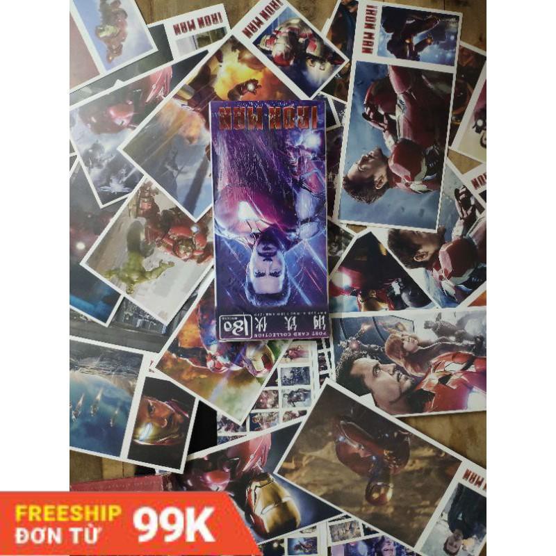 180 Bức Ảnh Postcard IRONMAN Người Sắt Marvel Để Trang Trí Phòng Ngủ+Thiệp Sinh Nhật+Quà Tặng Ý Nghĩa+Sticker dán đt