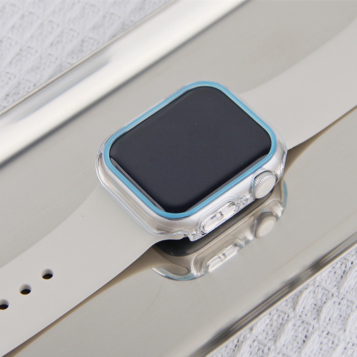 Ốp Cứng Trong Suốt Màu Dạ Quang Cho IWATCH SERIES 8 ULTRA 7 SE 6 5 4 3 2 38MM 42MM 40MM 44MM 41MM 45MM