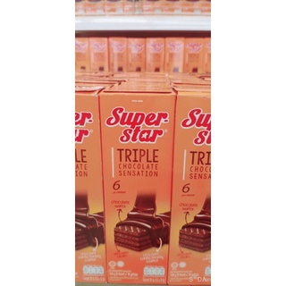 Bánh xốp phủ socola Superstar 108g