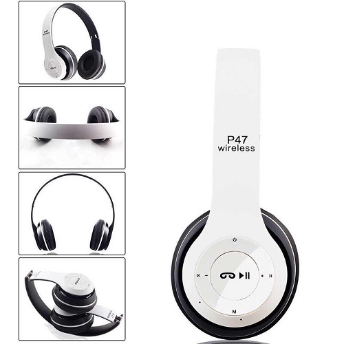 Tai Nghe Không Dây Vitog DJ P47 Bluetooth Kiểu Chụp Tai Chất Lượng Cao