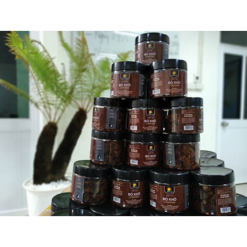 BÒ KHÔ VIÊN HỘP 200GR {GIÁ SỐC}, BÒ KHÔ XUẤT KHẨU HẢO HẠNG, CAM KẾT THỊT BÒ THẬT 100%, CÓ CHỨNG NHẬN VSATTP | BigBuy360 - bigbuy360.vn