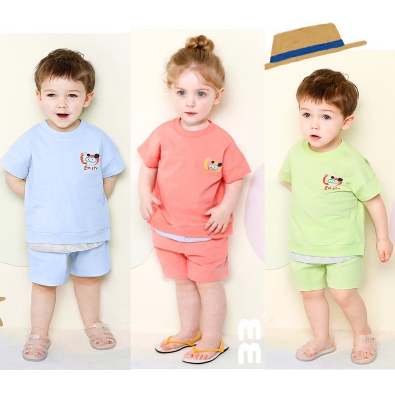 Set MilkMile xuất Hàn dư xịn cho bé trai/bé gái
