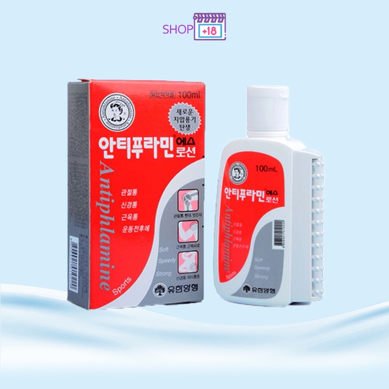 [phân phối sỉ] Dầu Nóng Xoa Bóp Antiphlamine Hàn Quốc - 100ml