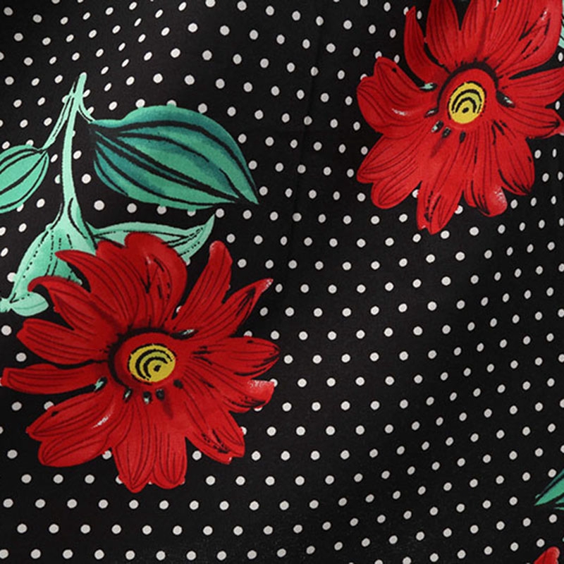 Đầm Xòe 50s Họa Tiết Hoa Vintage Cho Nữ | BigBuy360 - bigbuy360.vn