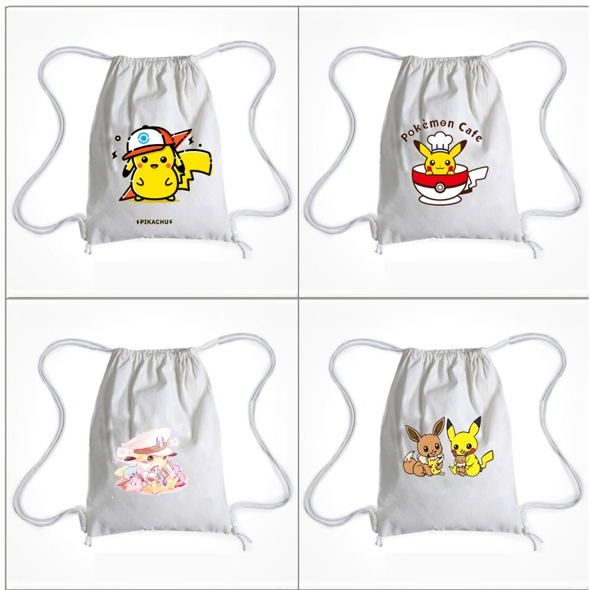 Balo Dây Rút chuột vàng BLRI31 Túi Rút hoạt hình thời trang cute dễ thương idol