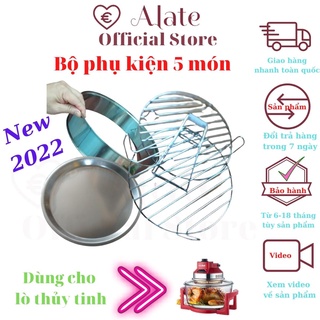 Phụ Kiện Dùng Lò Nướng Thủy Tinh, Khay Hứng Mỡ, Vỉ Nướng Cao, Vỉ Nướng Thấp, motor