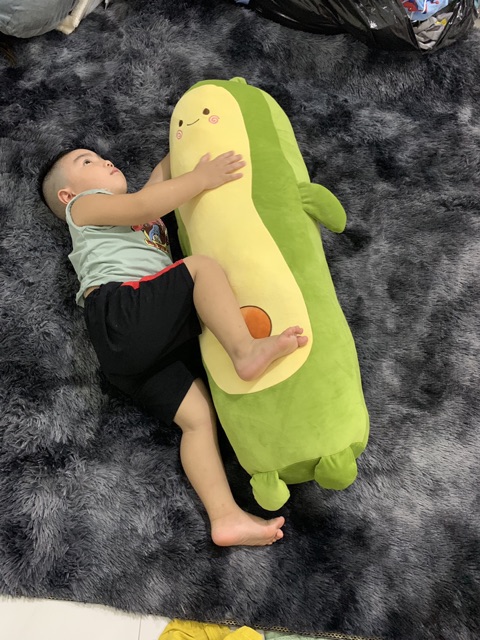 Gối Ôm Hình Quả Bơ Dài Cho Bé