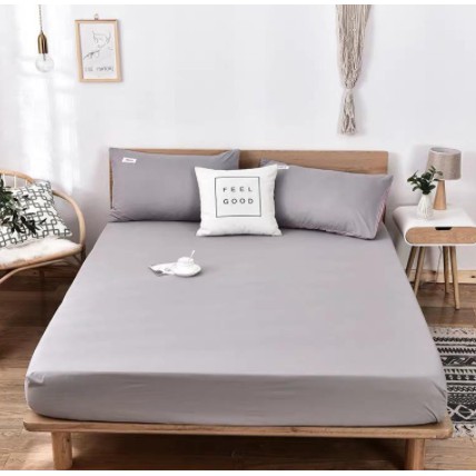 Bộ Ga gối Cotton Tici Nhập Khẩu Hàn Quốc Phân Phối K&K Bedding Các Mẫu Trơn 3 Món (Hàng Cao Cấp Loại Đẹp)