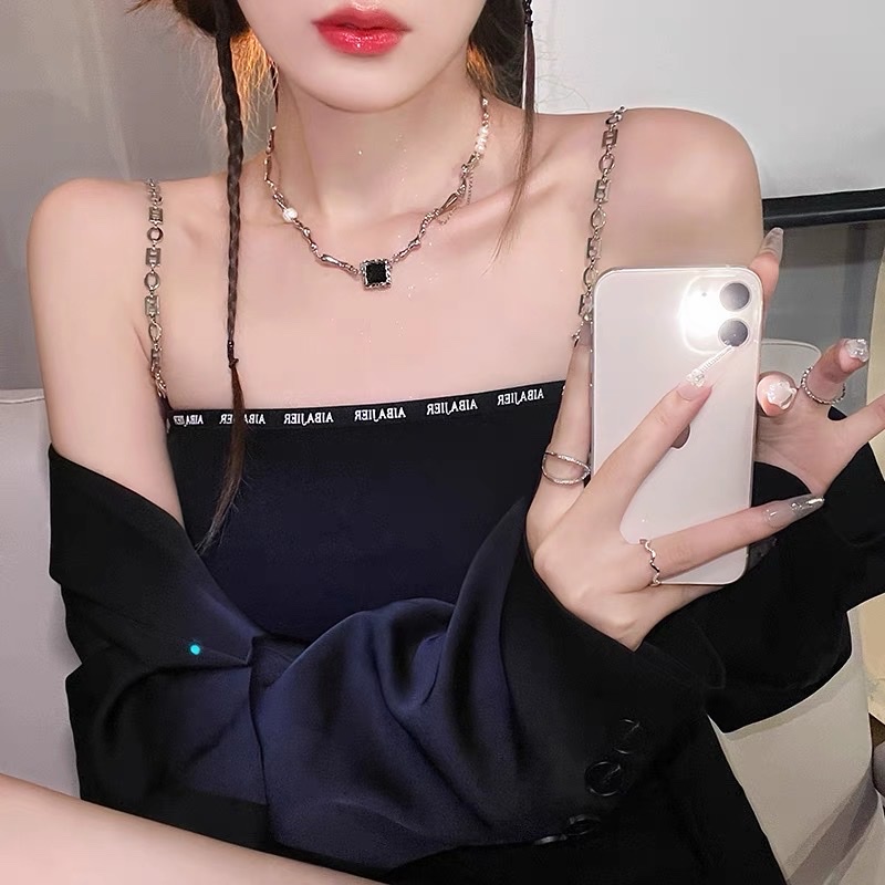 Vòng Cổ Nining Hạt Trai Nước Ngọt Đá - Vani Store - TS000647