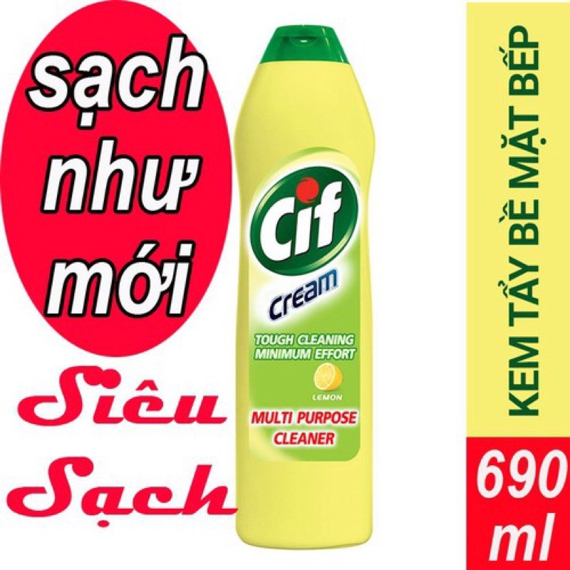 KEM TẨY ĐA NĂNG CIF 690G