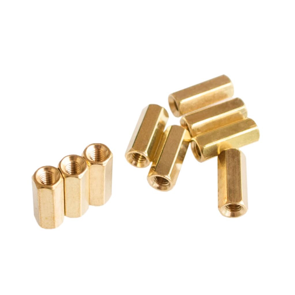 10PCS/LOT M3 10MM Height Hollow Copper Pillars | BigBuy360 - bigbuy360.vn