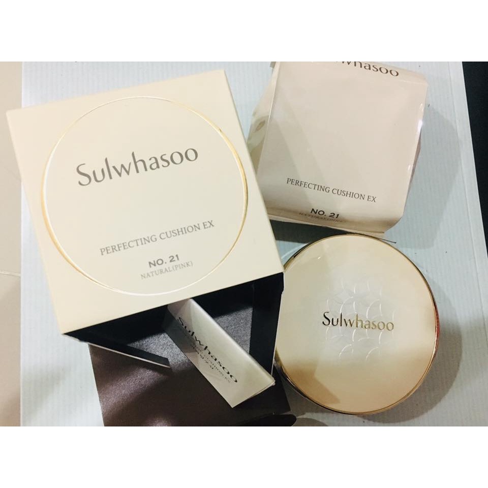 Phấn Nước Sulwhasoo Perfecting Cushion Ex (kèm refil)