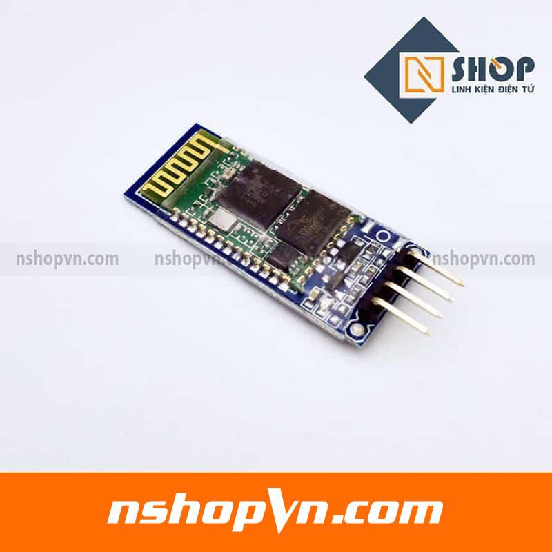 Module thu phát bluetooth HC-06 dùng truyền nhận dữ liệu qua bluetooth với Arduino và vi điều khiển khác