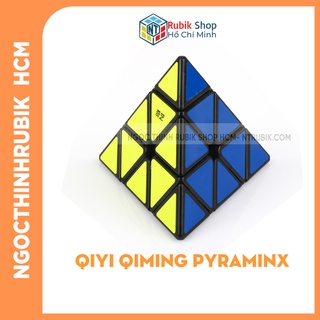 Rubik Pyraminx Qiyi/ Qiyi A QIMING Pyraminx Black (Viền Đen)