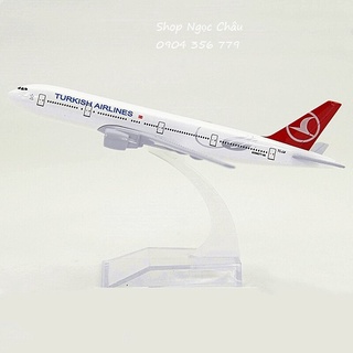 Mô hình máy bay Turkish Airlines B777 16cm
