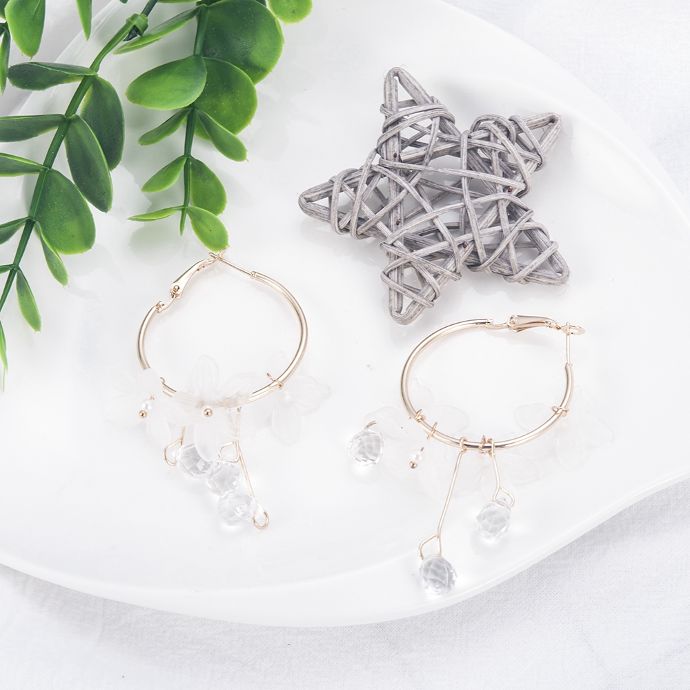 Cod Qipin Hoa tai dạng vòng phong cách Hàn Quốc thời trang cho nữ