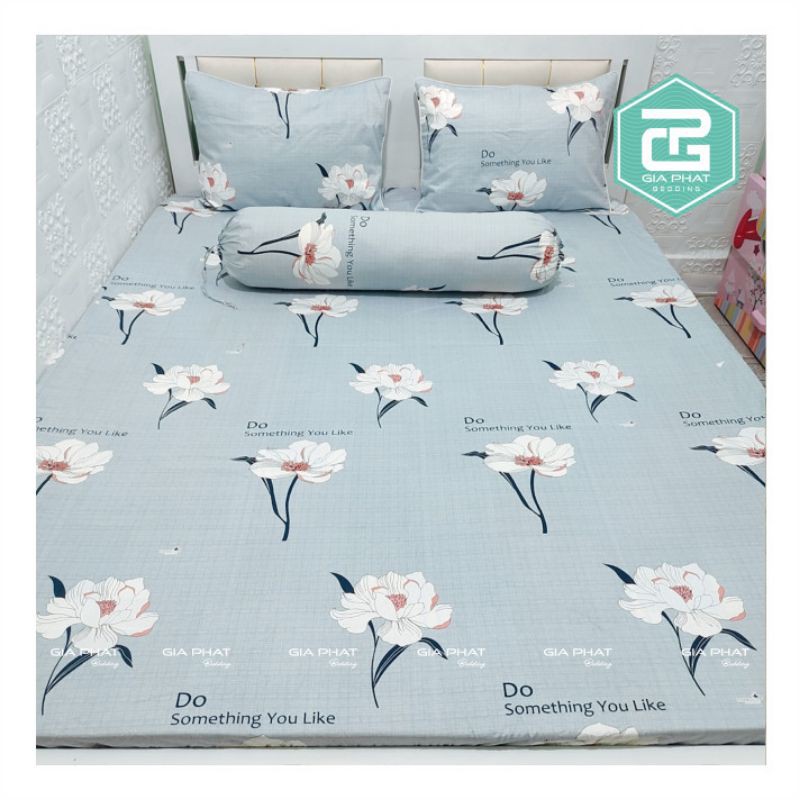 Bộ Drap + Áo Gối 100% COTTON Thắng Lợi cao cấp ( inbox chọn mẫu) đủ kích thước