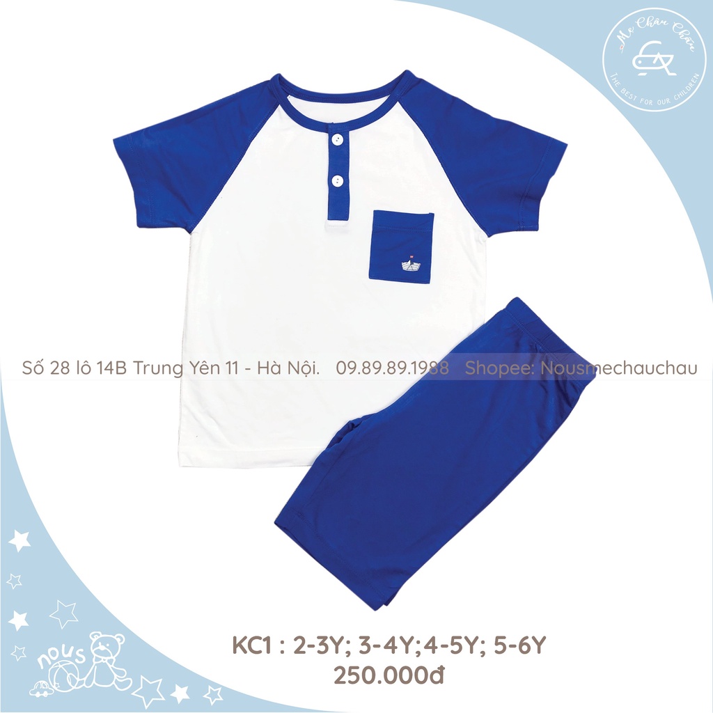 BỘ KIDS CỘC TAY CHO BÉ TRAI - BÉ GÁI 2021