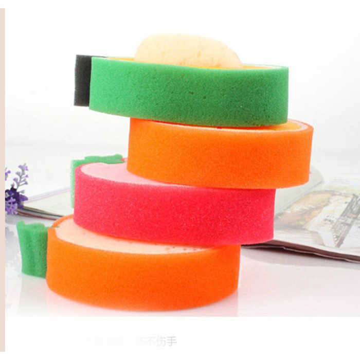 [Tổng Kho Sỉ] Miếng Rửa Bát Rửa Chén Đĩa Đa Năng HÌNH QUẢ TRÁI CÂY Siêu Sạch - Miếng Cọ Bọt Biển Xoong Nồi Chảo