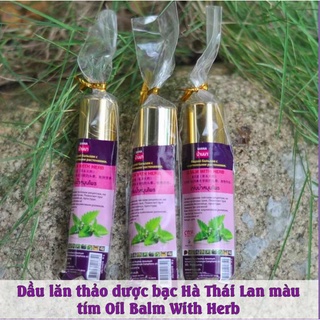 01 CHAI DẦU LĂN THẢO DƯỢC 8ML 4 MÙI (HÀNG NỘI ĐỊA THÁI LAN)