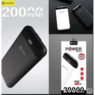 Sạc dự phòng Titan P21 20000mAh