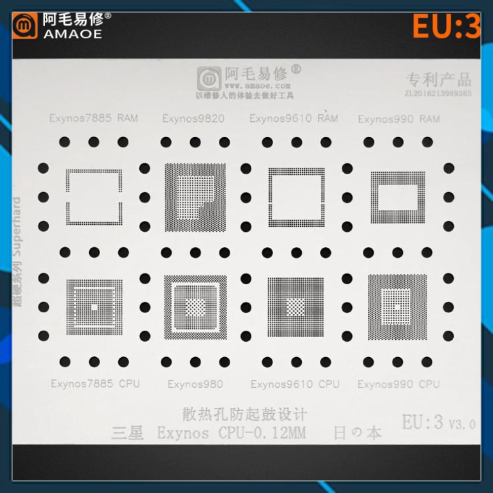Vỉ Android Amaoe CPU Exynos EU3