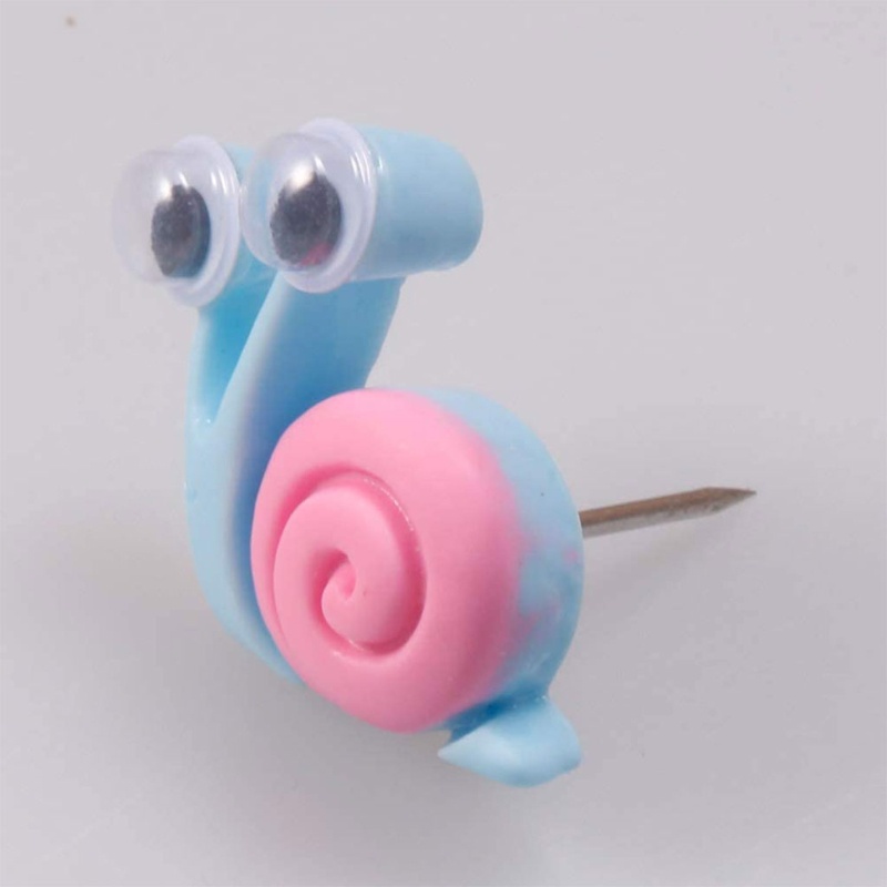 Set 20 Ghim Cài Họa Tiết Động Vật Hoạt Hình Gắn Bảng Ảnh Treo Tường