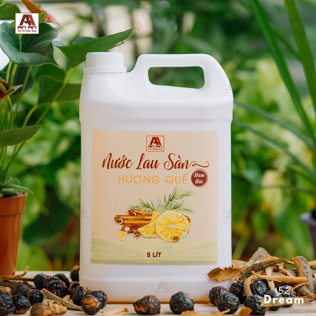 Nước lau nhà An An Sả chanh, Quế đậm đặc đuổi muỗi và côn trùng 5000ml.