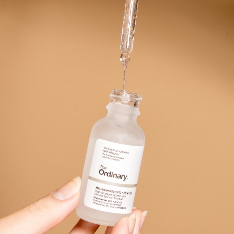 Serum The Ordinary Niacinamide 10% + Zinc 1% Chính Hãng Giảm Mụn, Thu Nhỏ Lỗ Chân Lông 30ml/60ml