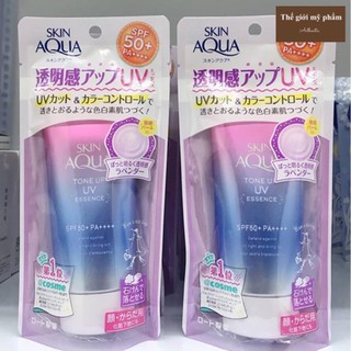 (CHÍNH HÃNG ) KEM CHỐNG NẮNG  SKIN AQUA Tone Up UV Essence SPF50+ PA++++