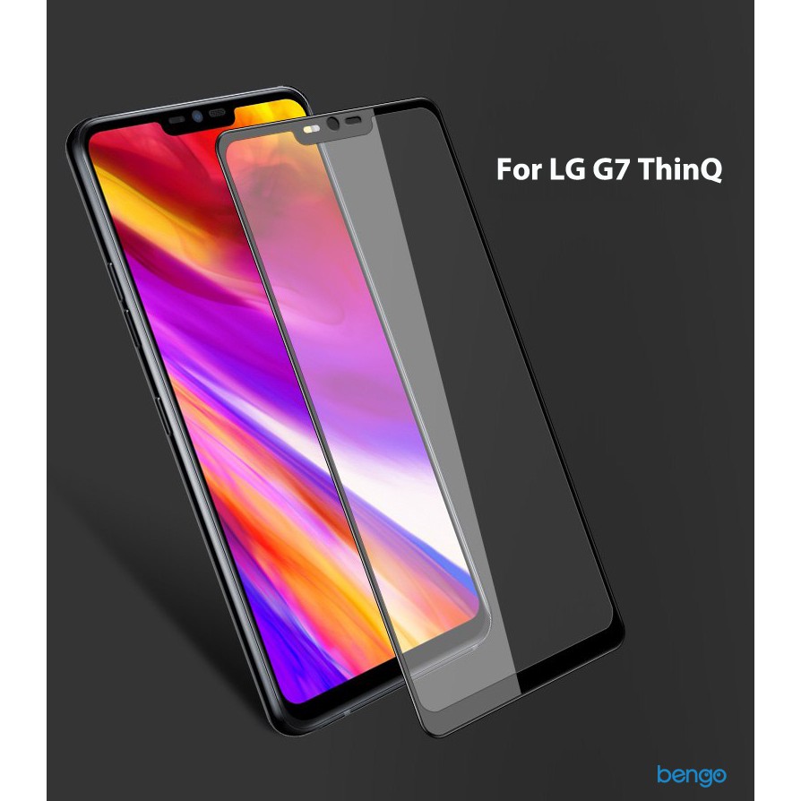 [Mã ELFLASH5 giảm 20K đơn 50K] Dán cường lực LG G7 ThinQ 3D Full keo và từ tính