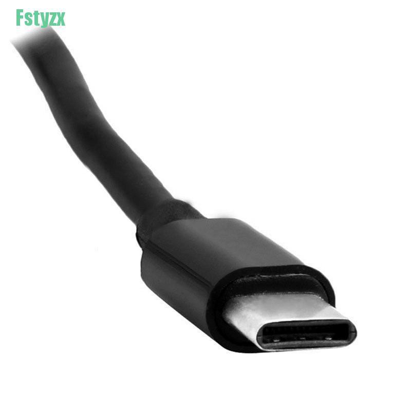 fstyzx USB-C Type C to HDMI Adapter USB 3.1 Cable For MHL Android Phone Tablet Black