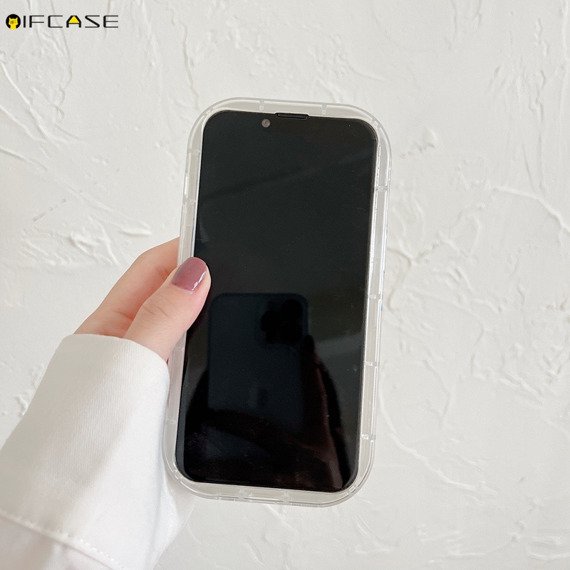 Ốp Điện Thoại Mềm Trong Suốt Chống Sốc In Hình Hoa Tulip Thắt Nơ Cho iPhone 13 12 11 Pro Max XS Max XR X