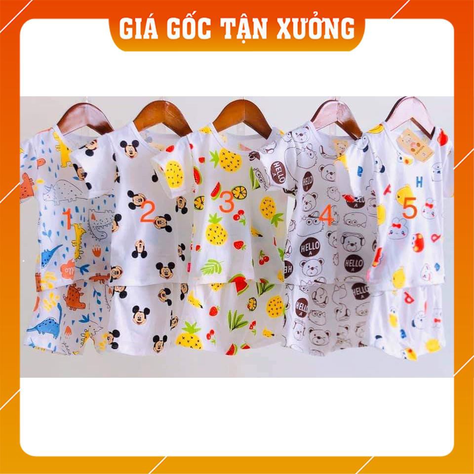 [100% Cotton Tre] Bộ Quần Áo Trẻ Em Quần Đùi Trẻ Em, Em Bé Cotton Tre VNXK Đẹp Đáng Yêu Cho Bé Trai Bé Gái